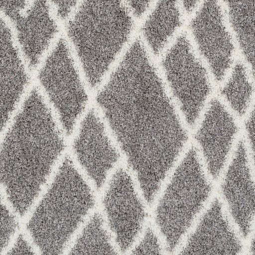 Surya Cloudy Shag Gray 7'x10' Area Rug-2