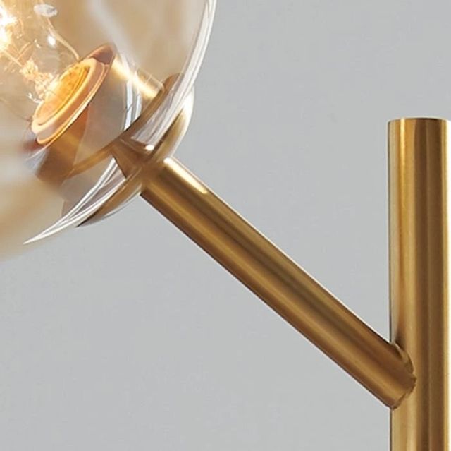 Signature Design by Ashley® Abanson Amber/Gold Floor Lamp-1