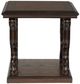 Signature Design by Ashley® Maylee Dark Brown Square End Table-2