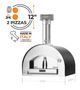 Fontana Forni Margherita 31" Gray Pizza Oven-3