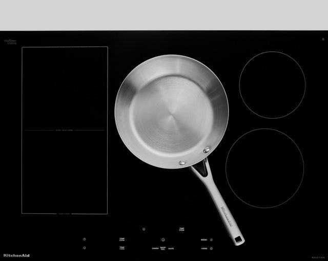 KitchenAid® 36" Black Temp Cook™ Induction Cooktop-9