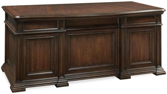 Aspenhome® Grand Classic Tobacco Executive Desk-1