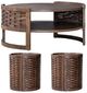 Liberty Furniture Warren Park 3-Piece Coffee Brown Round Optional Occasional Table Set-0