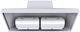 Vent-A-Hood® 60" White Euro-Style Wall Mount Range Hood-3