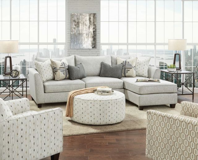Fusion Furniture Palm Beach Iron Gray Accent Chair-1
