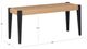 Powell® Cosgrove Black/Natural Bench-2