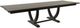 Mavin Customizable 38" x 84" Concave Extendable Dining Table with 18" Leaf-0