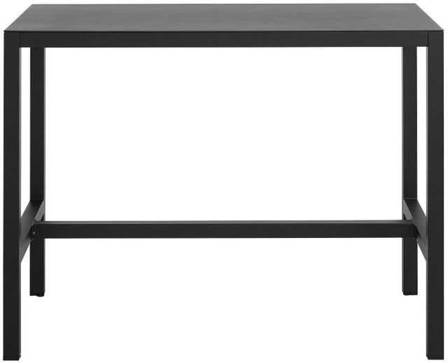 Linon Alora Black Aluminum Dining Table-2