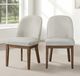 New Classic® Home Furnishings Phoenix Chestnut Brown/Light Gray Dining Chair-5