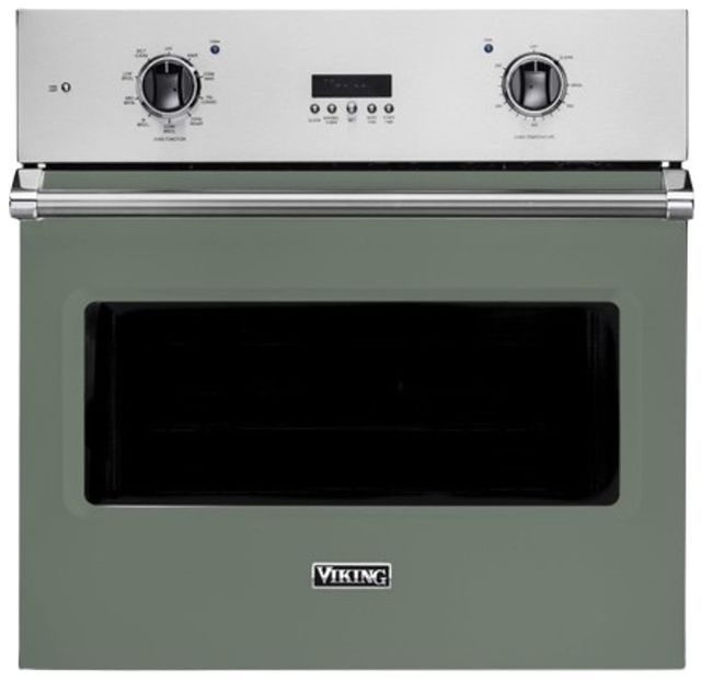 Viking® 5 Series 30" Eucalyptus Single Electric Built In Oven-0