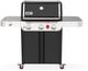 Weber® Genesis E-335C 3-Burner Black Freestanding Liquid Propane Grill-0