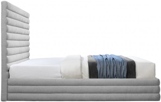 Meridian Furniture Maxwell Grey King Upholstered Panel Bed-2