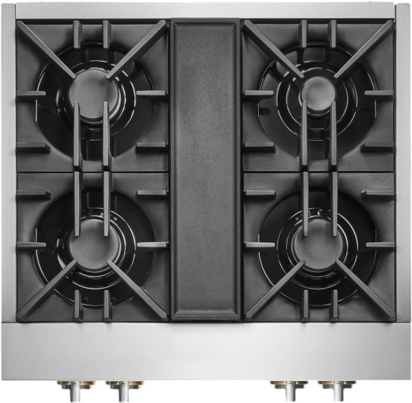 JennAir® RISE™ 30" Stainless Pro Style In Natural Gas Range-4