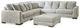 Signature Design by Ashley® Regent Park 2-Piece Pewter Living Room Set-0