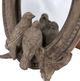 A & B Home Corella Vintage Brown Bird Mirror-4
