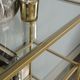 Sauder® International Lux® Satin Gold Bookcase-4