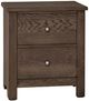 Vaughan-Bassett Fundamentals Gray Nightstand-0