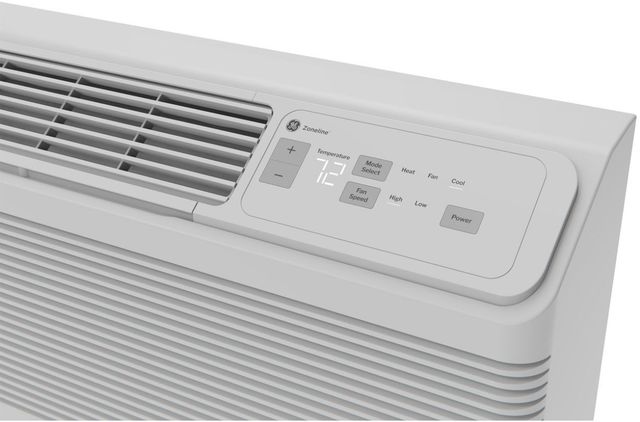GE Zoneline® 12,000 BTU Grey White Heat Pump-2