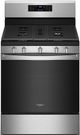 Whirlpool® 30" Stainless Steel Freestanding Gas Range-0