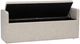 Signature Design by Ashley® Galliden Beige Upholstered Dining Bench-2