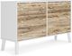 Signature Design by Ashley® Piperton 5-Piece White Twin Bookcase Storage Bed Set-2