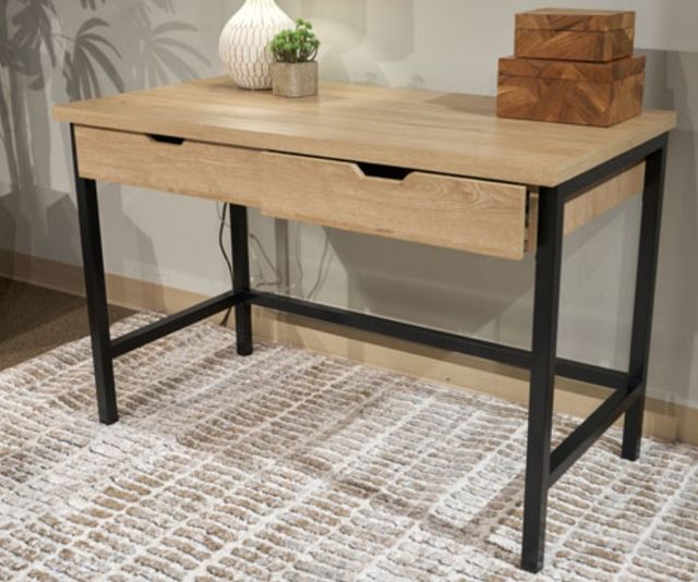Signature Design by Ashley® Vine Valley Light Brown Home Office Desk-1