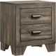 Crown Mark Millie Brown Nightstand-0