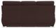 La-Z-Boy® Talladega Chestnut Leather Power Reclining Sofa with Headrest-3