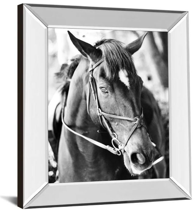 Classy Art Derby I by Susan Bryant Mirror Framed Wall Art-1
