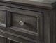 Magnussen Home® Calistoga Weathered Charcoal Drawer Dresser-4