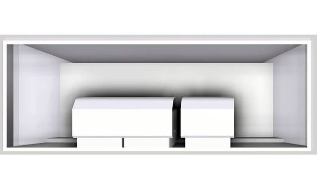 Vent-A-Hood® 66" White Wall Hood-2