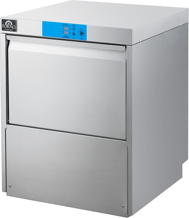 FORNO® 25" Stainless Steel Commercial Dishwasher -2