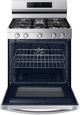 Samsung® 30" Fingerprint Resistant Stainless Steel Smart Freestanding Natural Gas Range with Built-in WiFi and No Preheat Air Fry-1