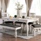 Furniture of America® Georgia Antique White Dining Table-1