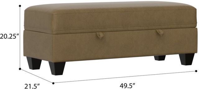 Emerald Home Dawson Mocha Storage Ottoman-2