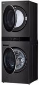 LG Black Steel Gas Laundry Center, 5.0 Cu. Ft. Washer and 7.4 Cu. Ft. Dryer Set-2