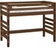 Crate Designs™ Furniture Brindle Twin Ladder End Tall Loft Bed-0