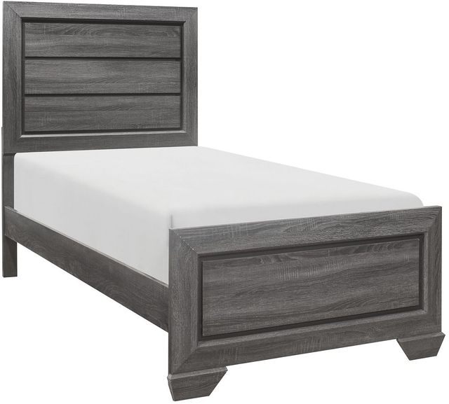 Homelegance® Beechnut Gray Youth Twin Panel Bed-0