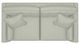 La-Z-Boy® Dillon Tranquil Full Sleep Sofa-1