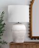 Bassett Mirror Goshen White Table Lamp-4