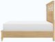 Legacy Classic XXX's And OOO's Amber King Panel Bed with Storage Footboard-4