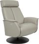 Fjords® Modern Living Bo Cement Medium Dual Motion Swivel Recliner-0