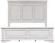 Liberty Furniture Abbey Park Antique White King Panel Bed-2