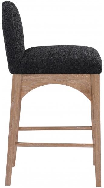 Meridian Furniture Waldorf Black/Natural 37" Counter Stool-3