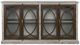 Sunny Designs™ Homestead Hills Alpine Gray/Tobacco Leaf 78” Media Console-2