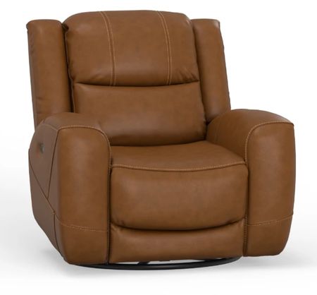 Toffee Power Swivel Glider Recliner