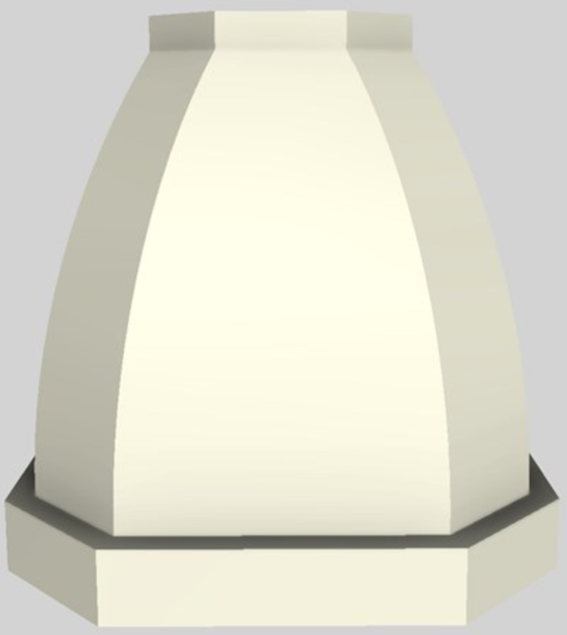 Vent-A-Hood® Designer Series 48" Biscuit Island Range Hood-2