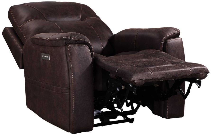 Steve Silver Co. Lexington Canyon Walnut Triple Power Recliner