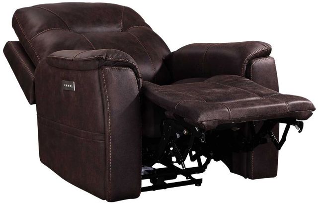 Steve Silver Co. Lexington Canyon Walnut Triple Power Recliner-3