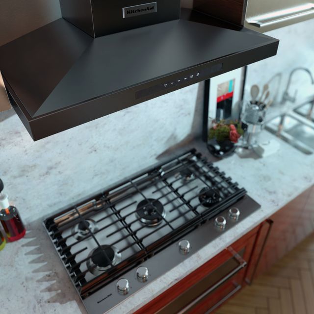KitchenAid® 36'' Black Wall Mount Hood-3